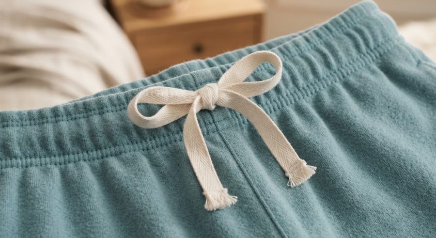 Brushed Cotton Pyjama Pant — alternate view